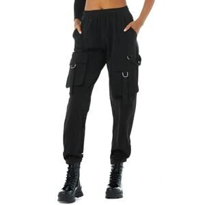 Alo Yoga City Wise Cargo Pant Black Women’s Size XS Athleisure Jogger